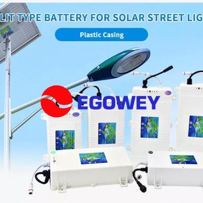 SK Series Plastic Box Solar Street Light LiFePO4 Waterproof Lithium Battery Pack 