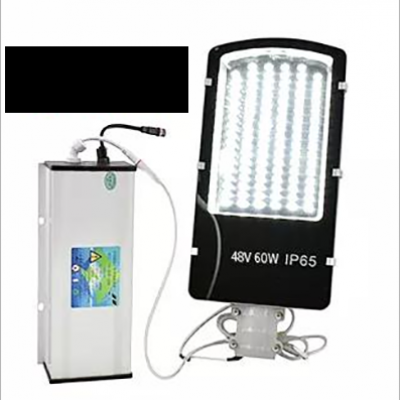 LK Series Aluminum Solar Street Light Lithium Battery Pack with build in solar charge controller