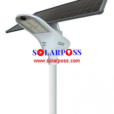 GS-180W Integrated  All-in-two Solar Powered Street LED Lights high lumen energy saving outdoor waterproof  IP65  with solar panel adjustable installation