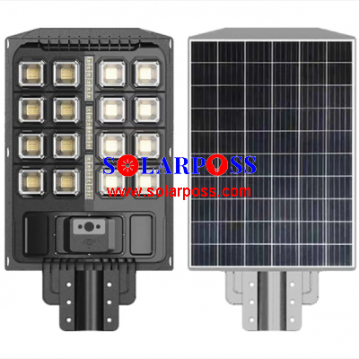 EG-100W EG-200w EG-300w EG-400w all in one solar led road street light remote control solar garden light Emergency Solar Outside All In One Sensor Light Outdoor Led Solar Light For Garden